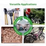 10 Ft. W X 10 Ft. D Portable Storage Shed Bike Shed Motorcycle Garage - Image 6