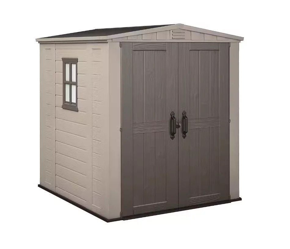 1-1-1-2-1.jpg KETER FACTOR 6X6 SHED 1.78M X 1.95M - Image 1