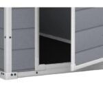 Keter Manor 4 ft. W x 6 ft. D Vertical Resin Outdoor Storage Shed Ideal For Patio Installation Included - Image 5