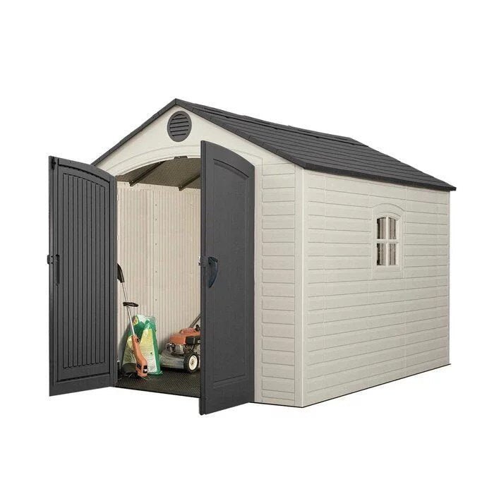 img-489.jpg 8 Ft. W x 10 Ft. D Plastic Traditional Storage Shed - Image 1