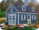 Best barns Hampton 12×24 Wood Storage Shed Kit Installation Included - Image 7